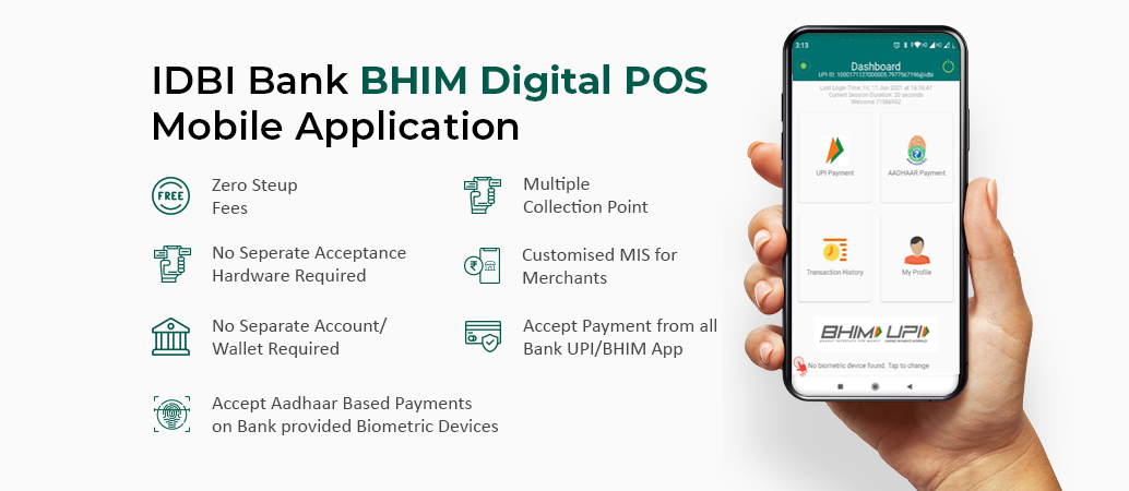  BHIM Digital POS banner